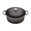 Le Creuset 9 Qt. Signature Round Dutch Oven W/Stainless Steel Knob - Oyster- Personalized Engraving Available