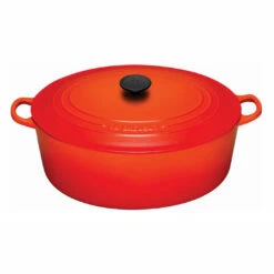 Le Creuset 9 1/2 Qt. Signature Oval Dutch Oven - Flame