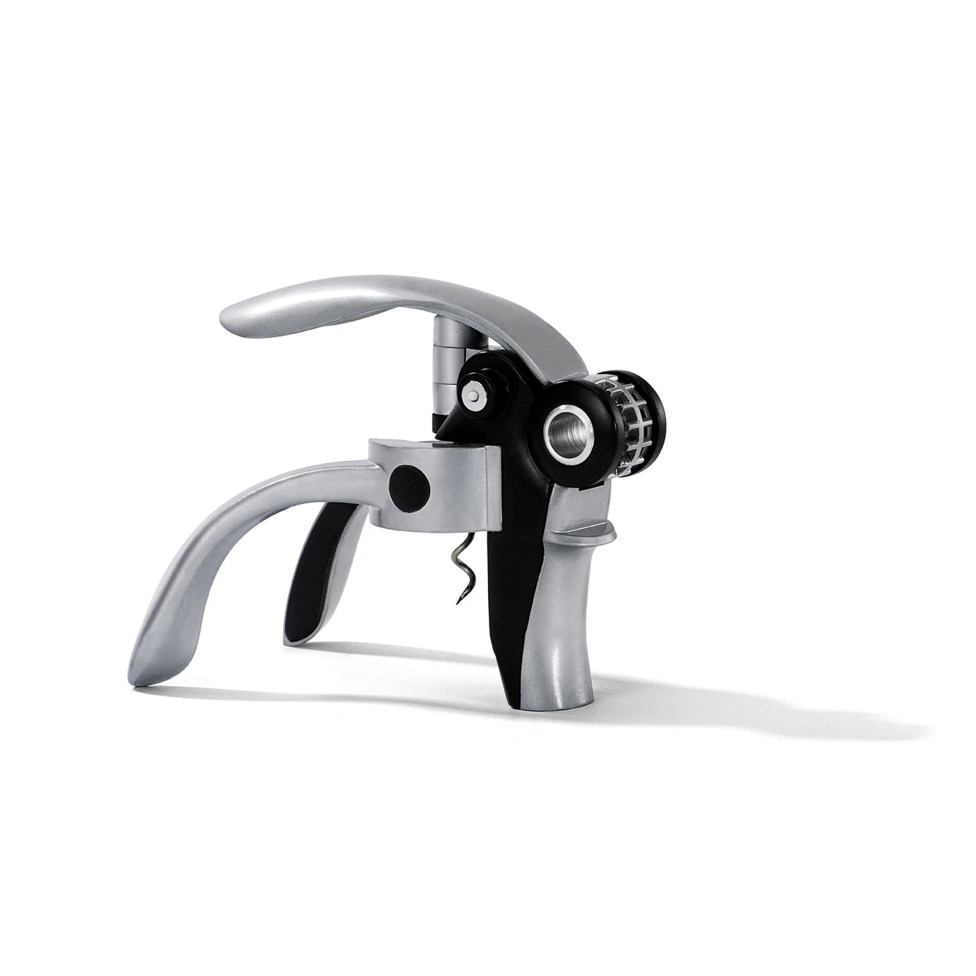 Peugeot Baltaz Lever Corkscrew And Foil Cutter - Black - 14cm/5.5" 1 Peugeot Baltaz Lever Corkscrew And Foil Cutter - Black - 14cm/5.5"