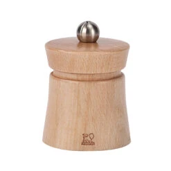 Peugeot Baya Natural Salt Mill - 8cm/3"