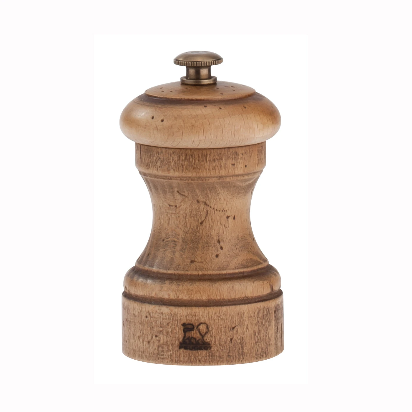 Peugeot Bistro Antique Natural Pepper Mill - 10cm/4" 1 Peugeot Bistro Antique Natural Pepper Mill - 10cm/4"