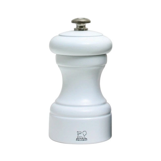 Peugeot Bistro White Matte Pepper Mill 10cm/4" 1 Peugeot Bistro White Matte Pepper Mill 10cm/4"