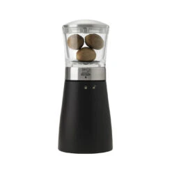 Peugeot Madras Clear/Chocolate Wood/Acrylic Nutmeg Mill - 16cm/6.25"