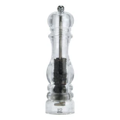 Peugeot Nancy Clear Acrylic Pepper Mill - 22cm/8.75"