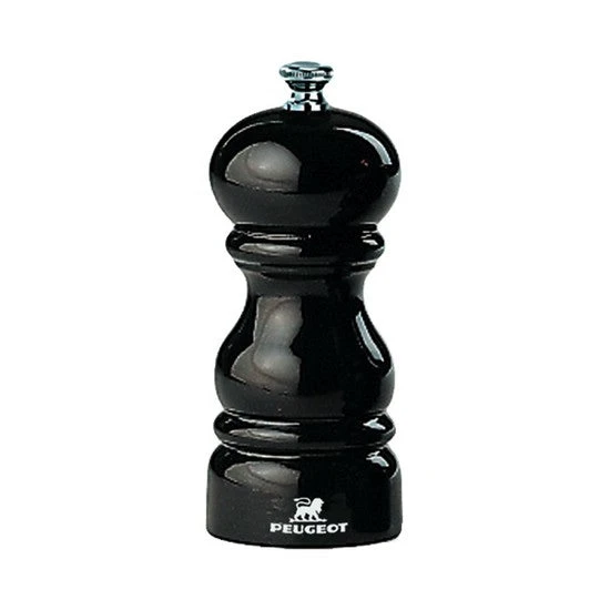 Peugeot Paris Classic Black Lacquer Pepper Mill 13cm/5" 1 Peugeot Paris Classic Black Lacquer Pepper Mill 13cm/5"