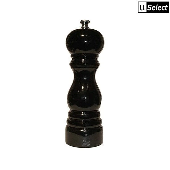 Peugeot Paris U'Select Black Lacquer Pepper Mill 18cm/7" 1 Peugeot Paris U'Select Black Lacquer Pepper Mill 18cm/7"