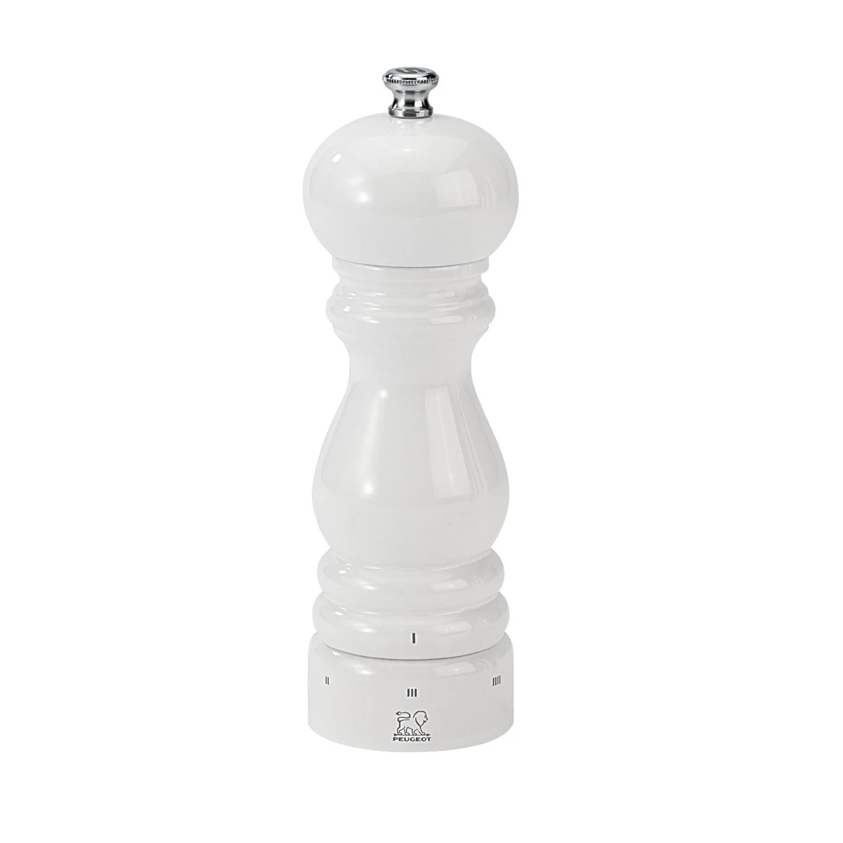 Peugeot Paris U'Select White Lacquer Pepper Mill 18cm/7" 1 Peugeot Paris U'Select White Lacquer Pepper Mill 18cm/7"