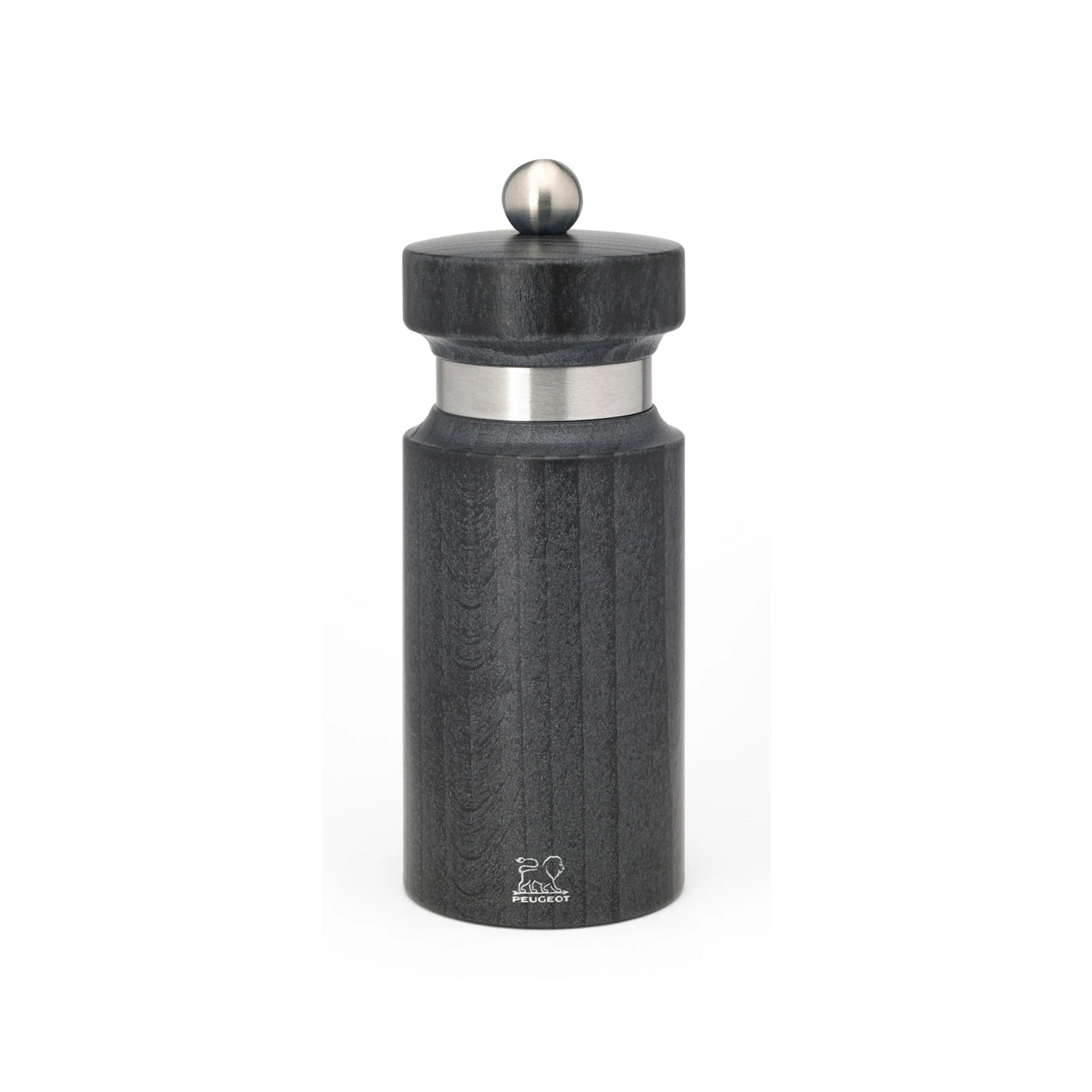 Peugeot Royan Metallic Grey Pepper Mill - 14cm/5.5" 1 Peugeot Royan Metallic Grey Pepper Mill - 14cm/5.5"