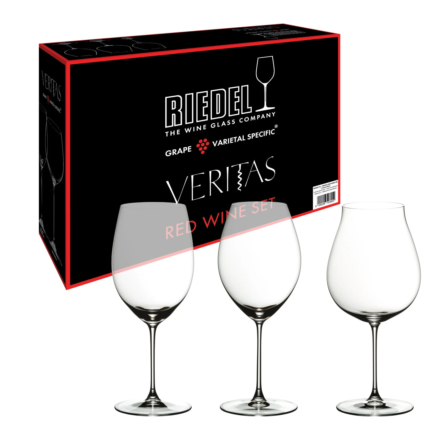 Riedel Veritas Red Wine Tasting Set 1 Riedel Veritas Red Wine Tasting Set