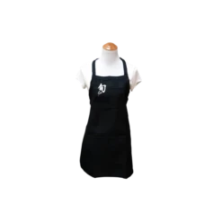 Shun Apron 3-Pocket / Black W/ Silver Shun Logo