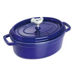 Staub Coq Au Vin Cocotte - 5.75Qt - Dark Blue