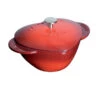 Staub Heart Shape Cocotte - 1.75Qt - Cherry