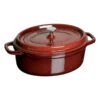 Staub Oval Cocotte - 7Qt - Grenadine