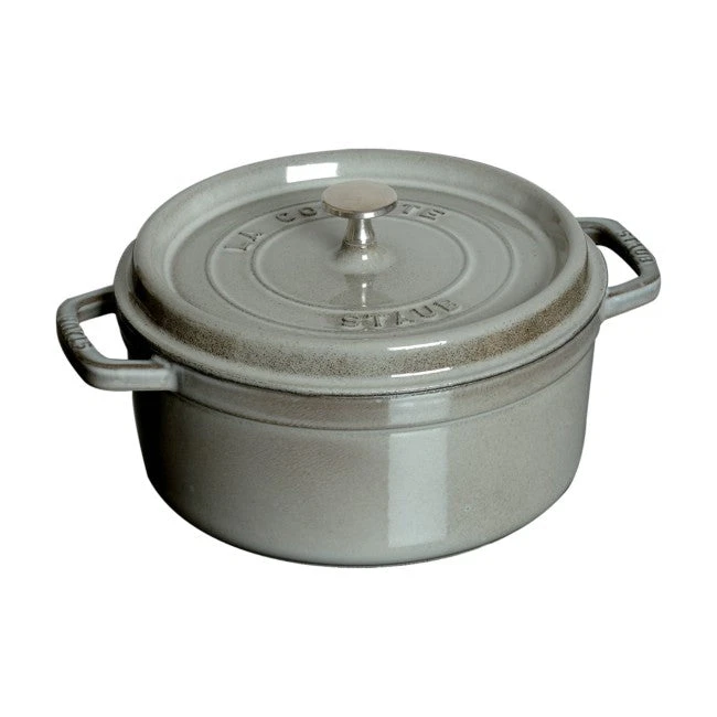 Staub Round Cocotte - 5.5Qt - Graphite Grey 1 Staub Round Cocotte - 5.5Qt - Graphite Grey