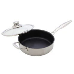 Swiss Diamond - 9.5" Prestige Clad Sauté Pan W/Lid