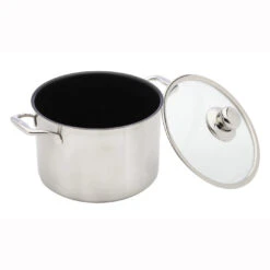Swiss Diamond - 9.5" Prestige Clad Stock Pot W/Lid