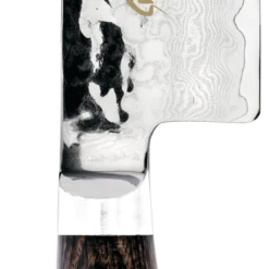 Shun Premier - 5 1/2" Santoku Knife- Personalized Engraving Available -Le Creuset Central tdm0727 knife bolster