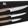 Shun Premier Blonde - 3 Pc. Set: Paring 4", Utility 6 1/2" And Chef's 8"
