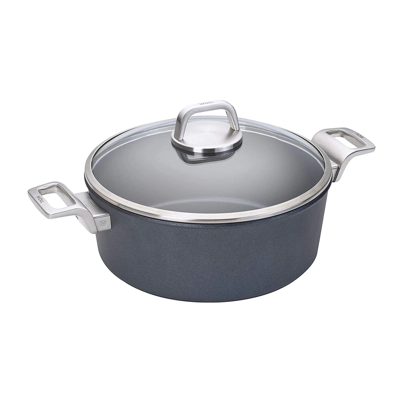 Woll Diamond Lite Pro Induction 4.2 Qt. Casserole W/Lid 1 Woll Diamond Lite Pro Induction 4.2 Qt. Casserole W/Lid