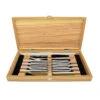 Wusthof - 10 Pc. Stainless Steel Steak Set In Olivewood Box