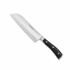 Wusthof Classic Ikon - 7" Santoku W/Hollow Edge- Personalized Engraving Available